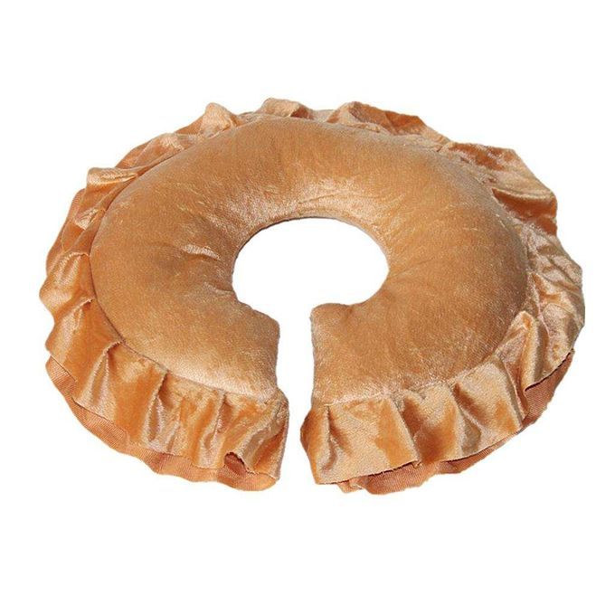 Round  Table Bed Face Cradle Pillow Headrest Cushion Pad Rose