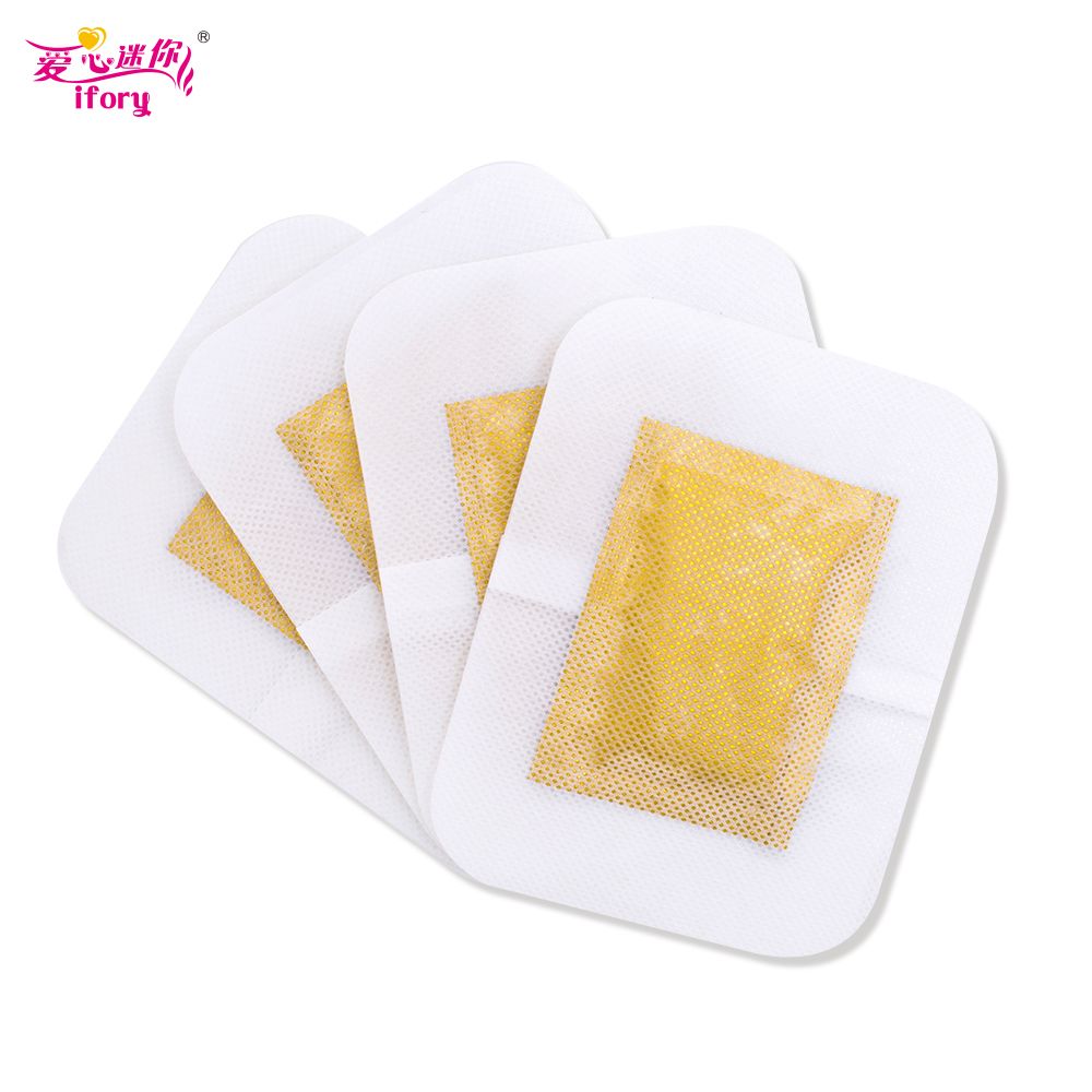 Pads Iregular Vinegar Pieces Menstruation Ifory Patch Body Foot 4 And Ginger Moisture Bamboo Improve Essential Detox