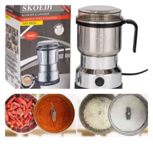 Skoedi High Tech Electric Dry Herbs/Spice/Food Blender & Ginder - 500W