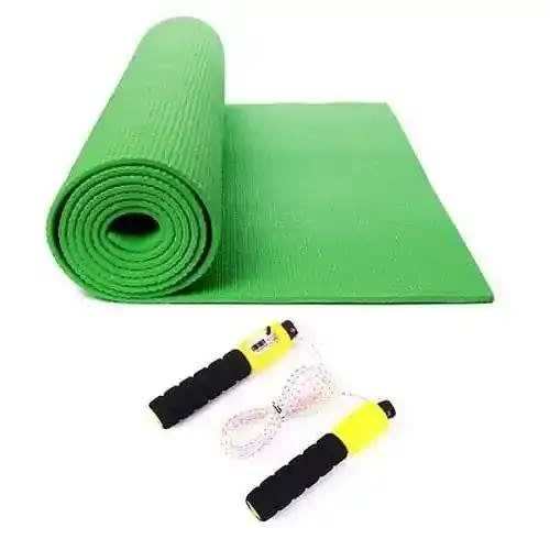 Yoga Mat  Skipping Rope