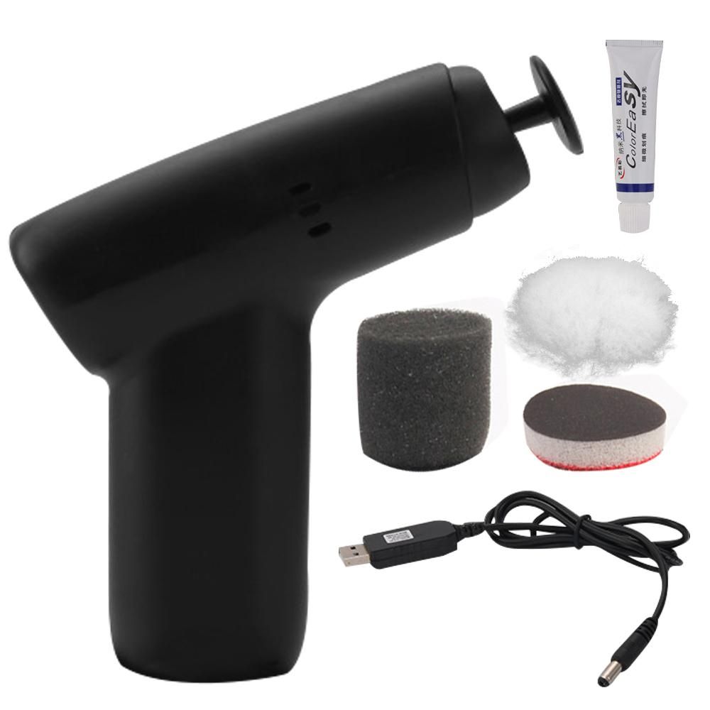 Portable Car Polishing Machine Wireless Electric Auto Polisher Handheld Rechargeable Car Polishing and Waxing Machine Kit