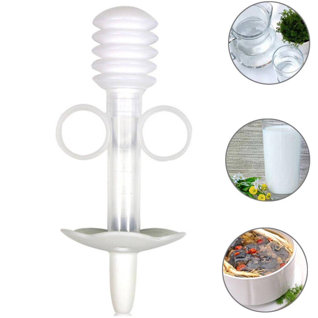 Baby Medicine Dispenser Needle Kids Feeding Utensils