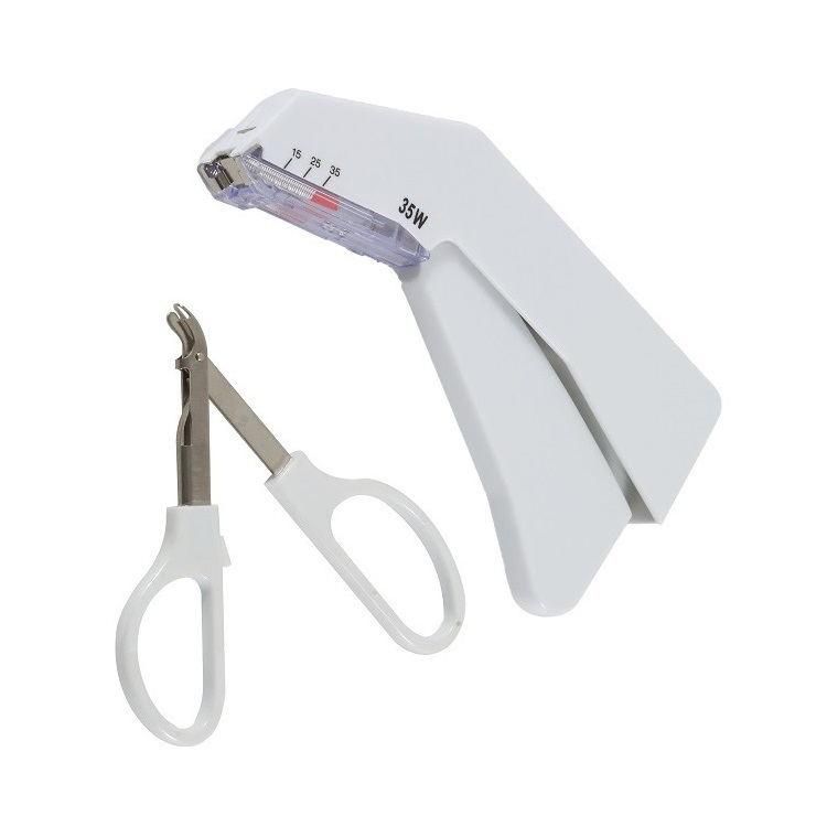 Disposable 35W Skin Stitch Stapler and Staple Remover for Skin Suture