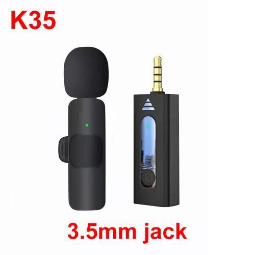 Wireless Microphone Portable Audio Video Recording Mini Mic For IPhone Android Live Broadcast Gaming For Phone