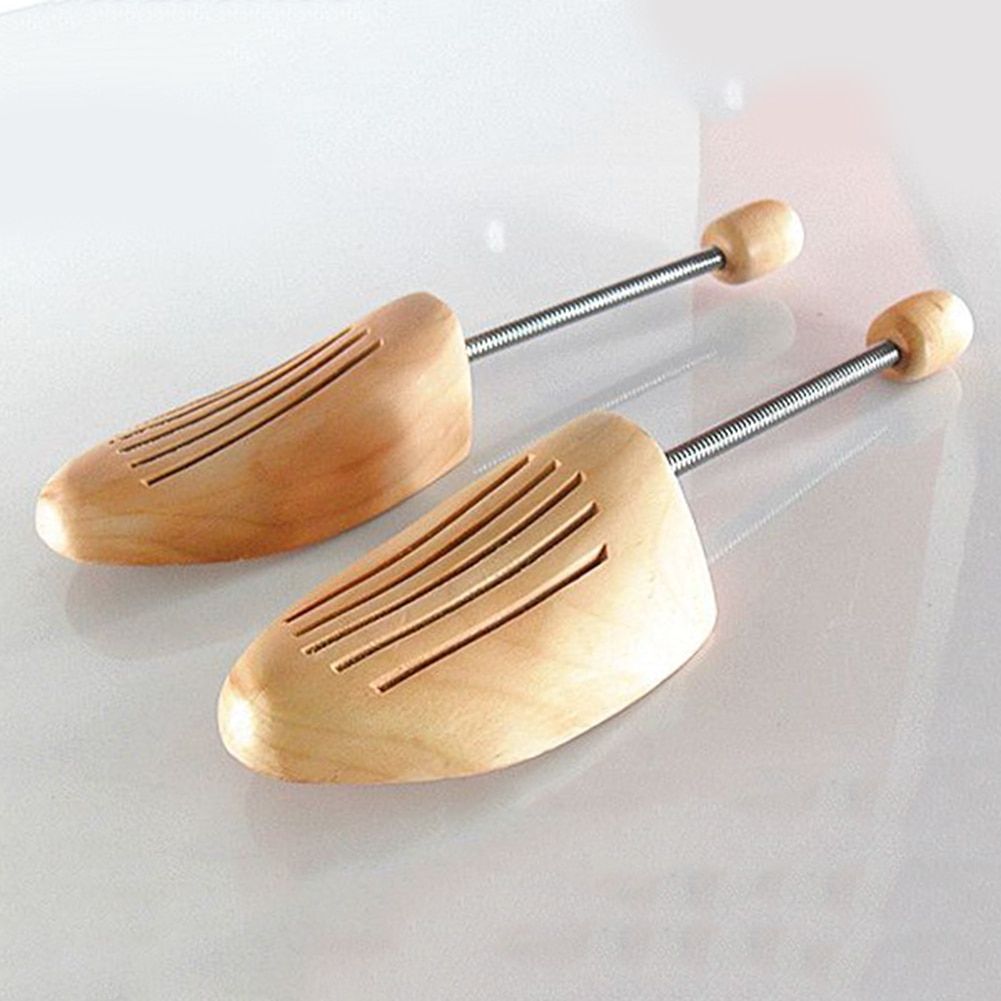 1Pair Adjustable Shaped Fixed Shoe Tree Solid Wooden Shoe Stretcher High Quality Shoe Expander Without Distortion Sale