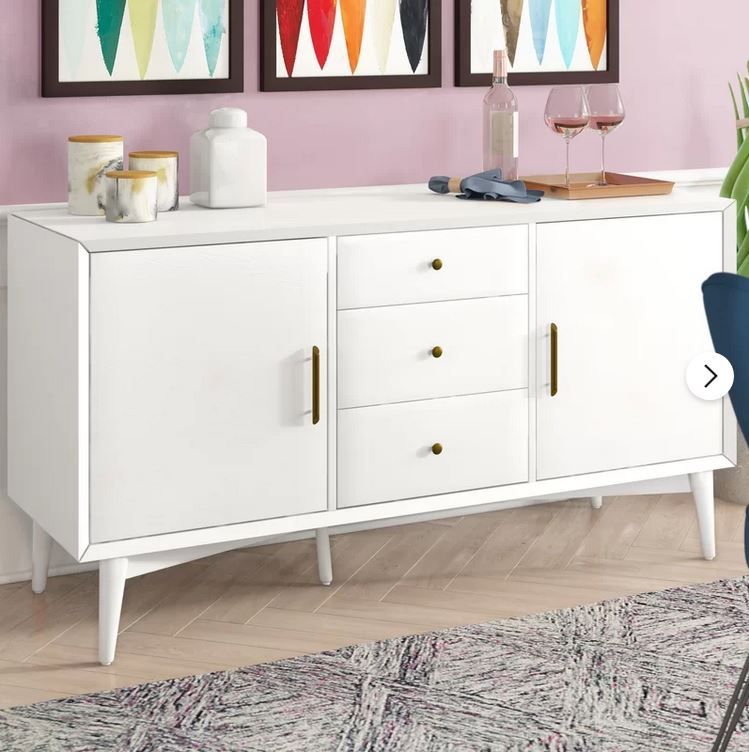 Corban Wide 3 Drawer Buffet Table (Lagos Delivery Only)