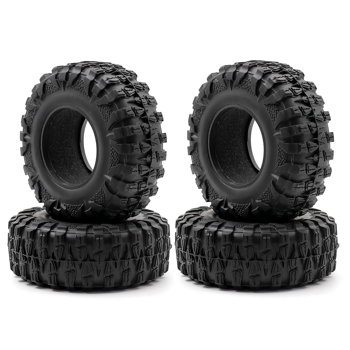 Remote Control Crawler Rubber Car Tires 2.2inch 120*55*46mm