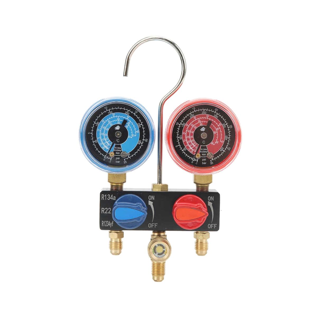 -M01 Refrigerant Diagnose Manifold Gauge G1/4 Condition