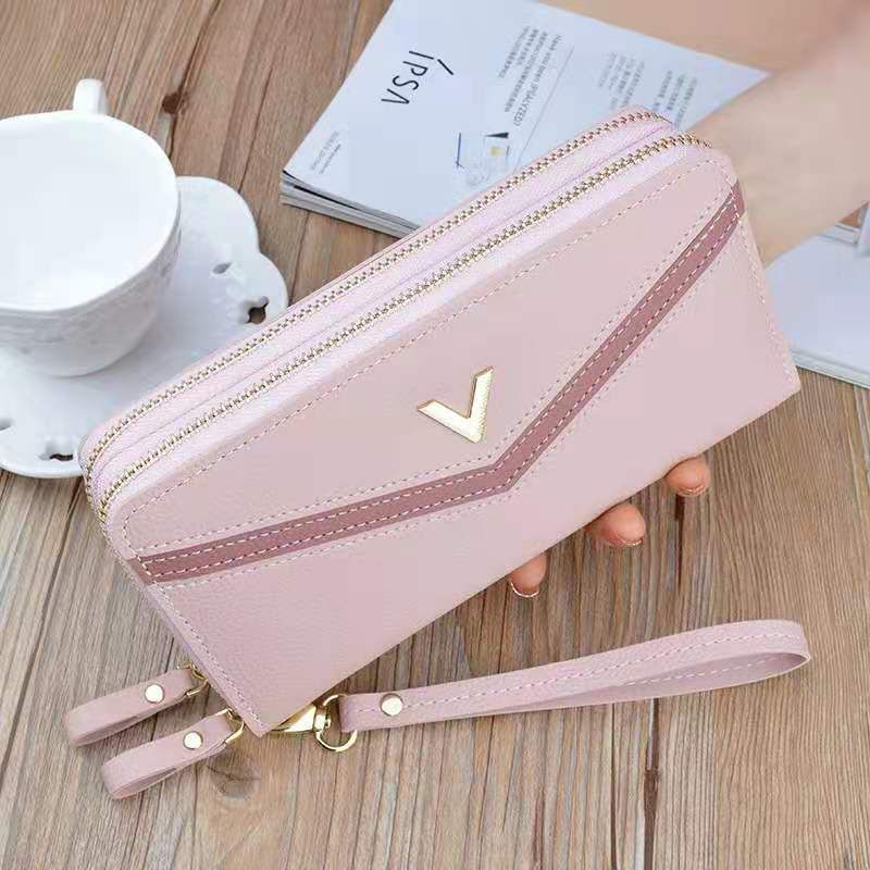 Women's Wallet Fashion V Ladies Mobile Phone Bag Long