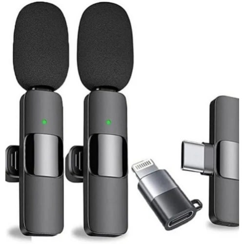 K9 Wireless Lapel Microphone For Type C Android And  iPhone  Type C