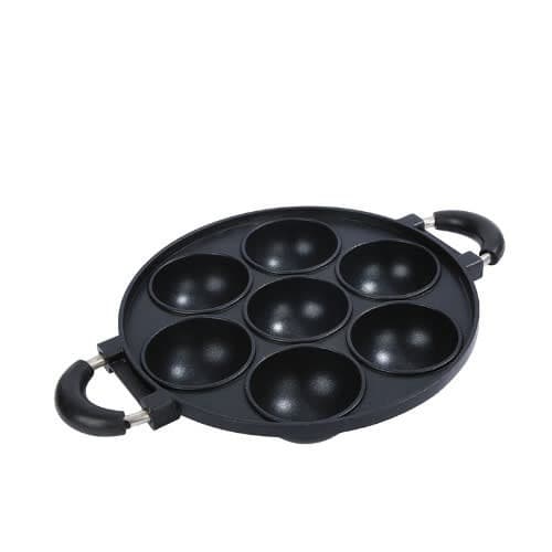 Egg Waffle - Mosa Pan Without Cover - Black