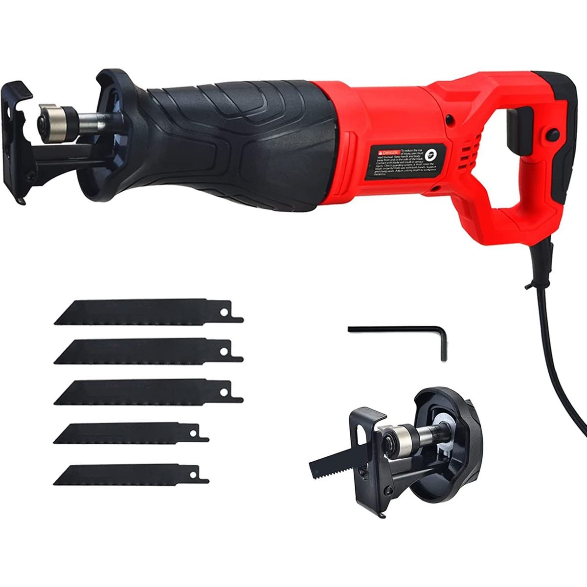 7.5A Reciprocating  2800SPM No-load Speed Corded Electric Hand Saw