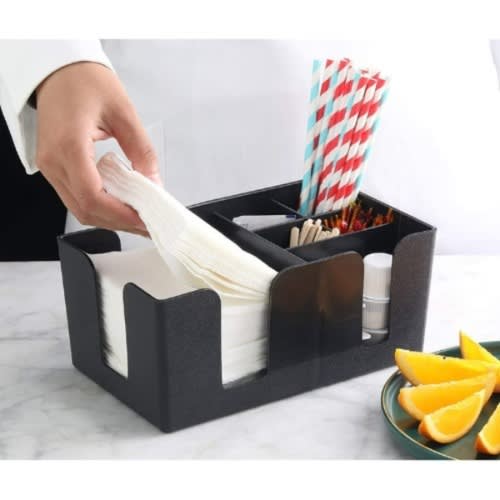 Cocktail And Straw Bar Caddy + Free Gift