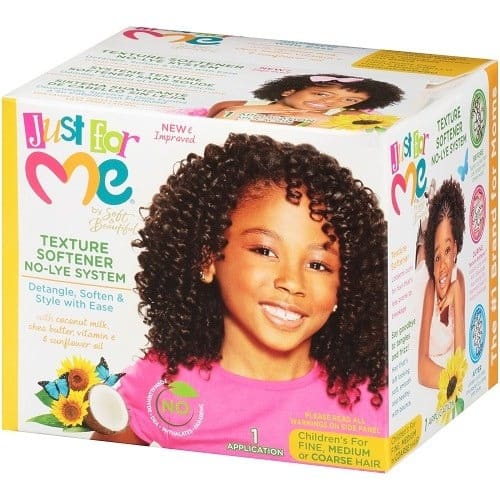 Soft  Beautiful Just For Me No Lye Texture Softener Kit