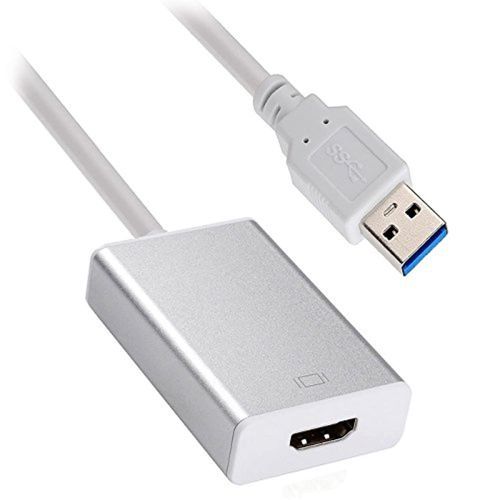 Cablecc USB 3.0 & 2.0 To HDMI HDTV Adapter Cable External Graphics Card For Windows PC Laptop