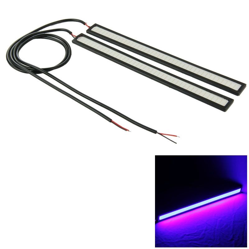2 PCS LED Bar Car Waterproof Daytime Running Lights
