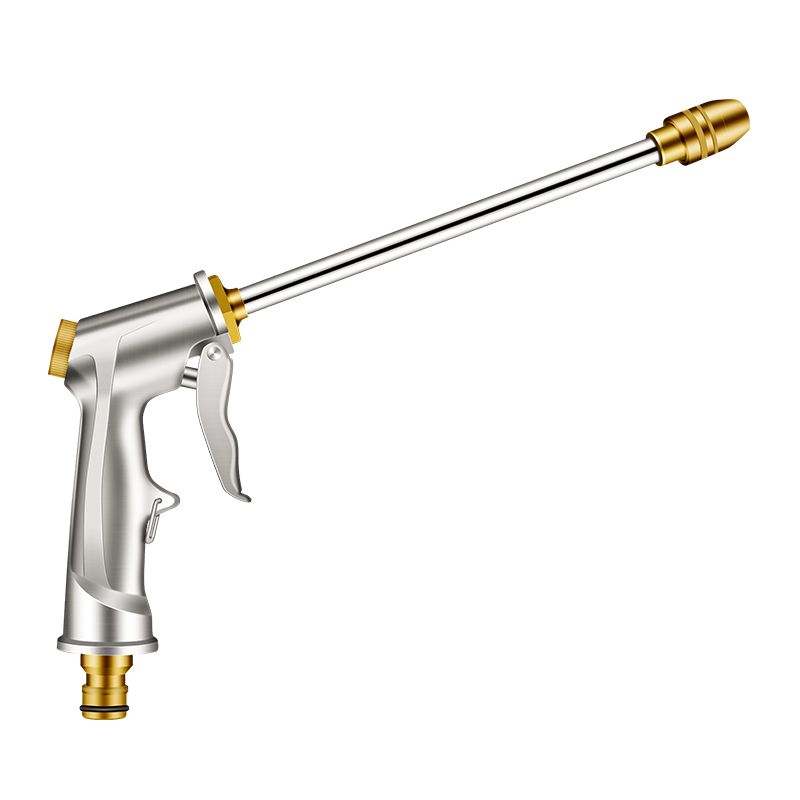 Garden Hose Nozzle High Pressure Spray Nozzle Cleaner With Soap Dispenser Bottle Snow Foam Water