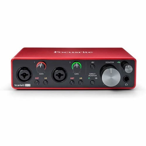 Scarlett 2i2 3rd Gen Audio Interface/sounds Card - usb