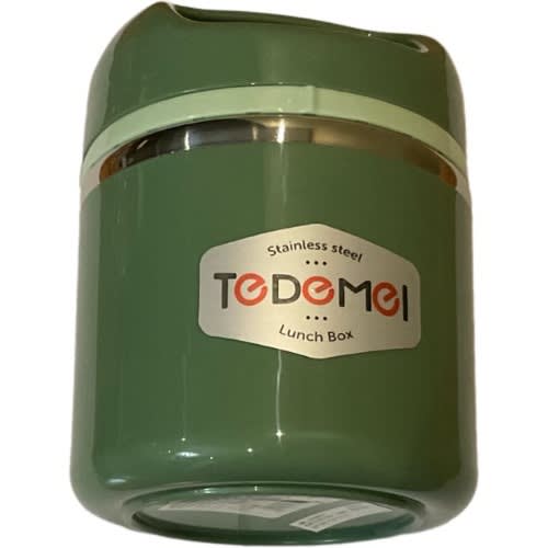 Insulated Food Flask - Green - 830ml