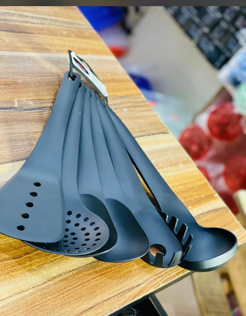 Stick 5pcs Non-Stick Spoon Sets For All Homes