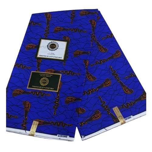 African Ankara Fabric - 6 yards