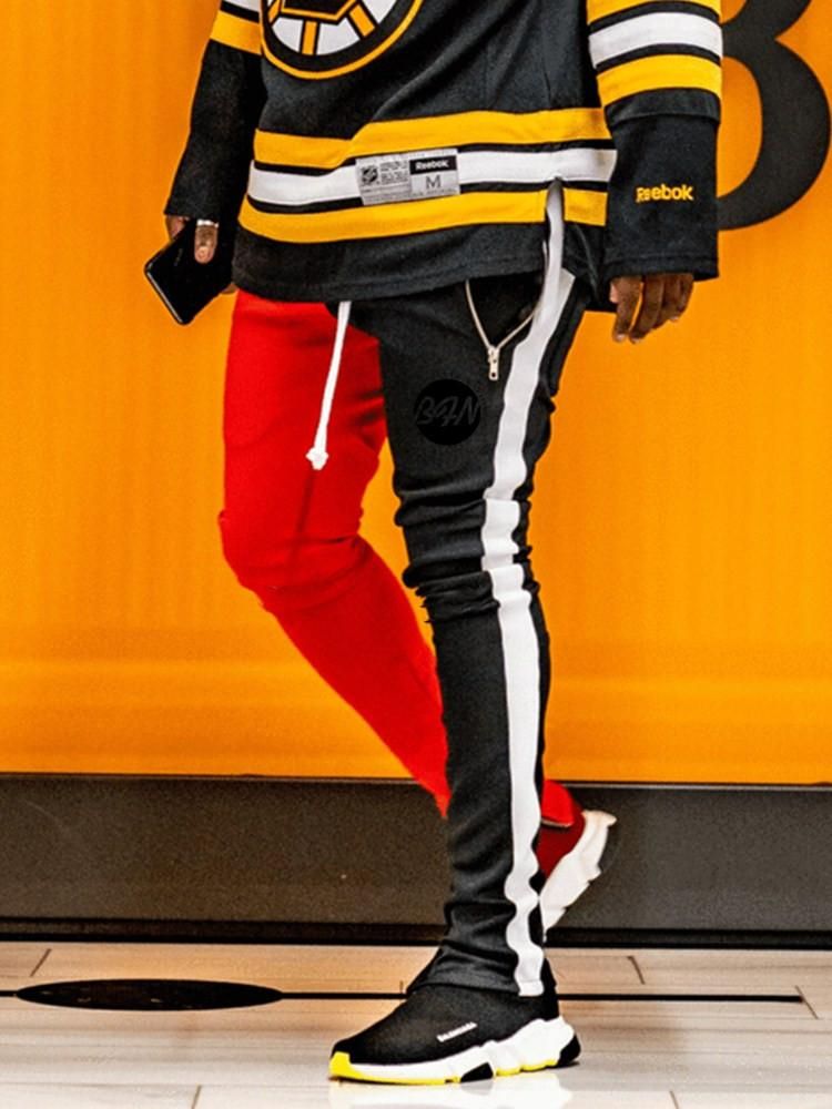 Hot Men Slim Fit Checkered Pants Midwaist Classic Vintage Pants Business People Pants Casual Pants