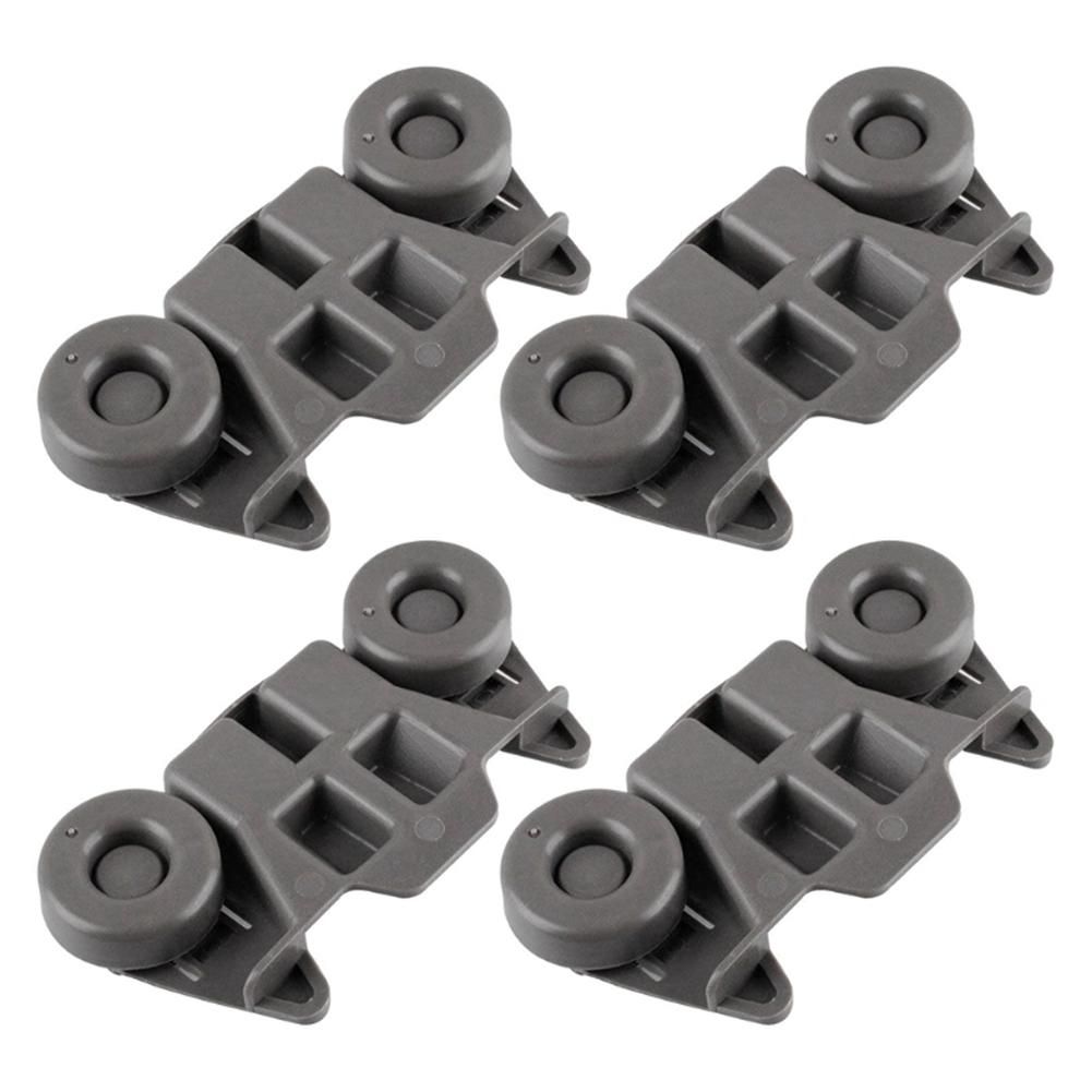 4Pc Dishwasher Wheel Low Rack for Kenmore Whirlpool, Replace