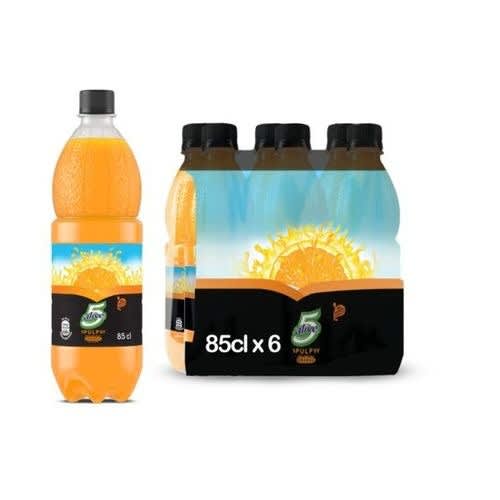5Alive Pulpy Orange Juice 85cl X6