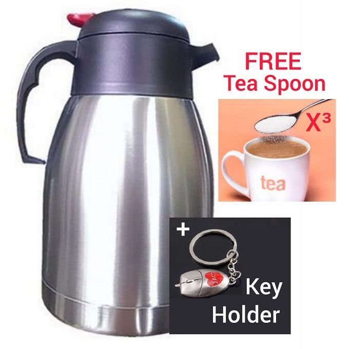 Coffee/ Tea Thermal Flask Jug+Gift