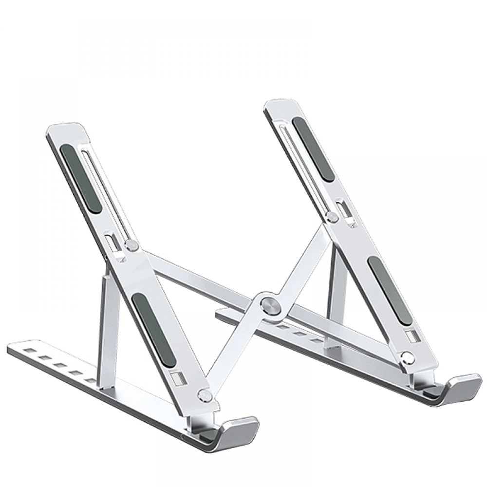 Folding Laptop Stand - Silver