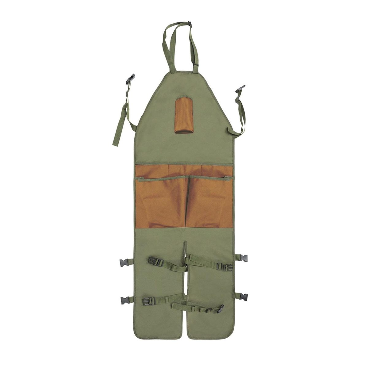 Garden Apron Outdoor Harvesting Garden Picking Apron Army Green
