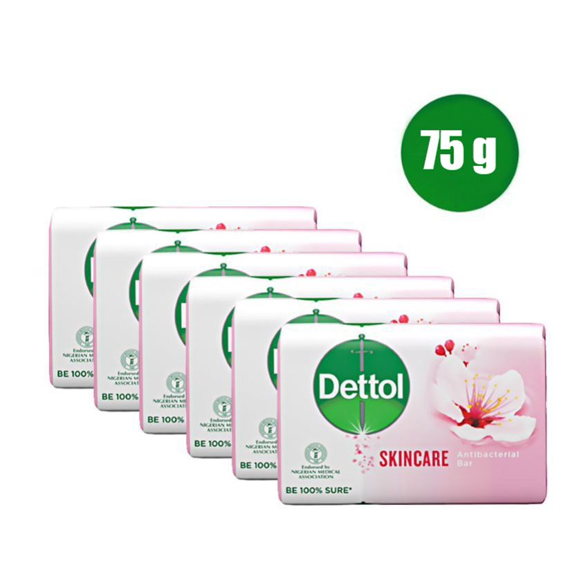 Skincare Anti-Bacterial Soap  75g - Pack Of 6