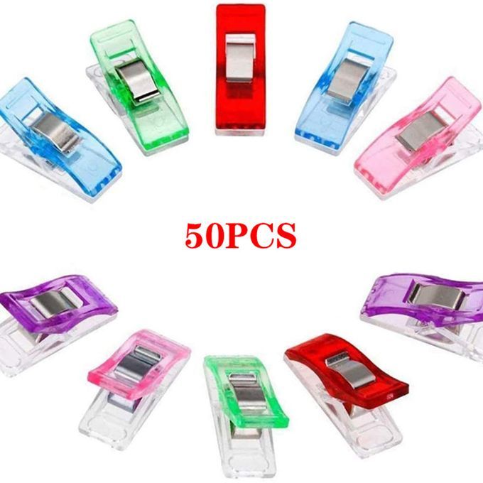 Plastic Sewing Clips For Fabric Quilting Craft Knitting Crochet