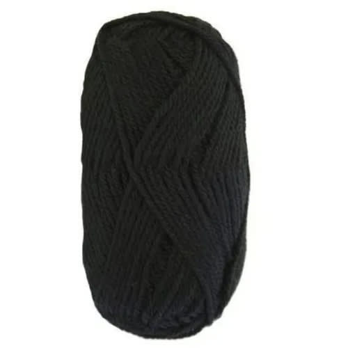 Knitting Crotchet Wool And Yarn Extra - Black - 100g X 6 Pieces