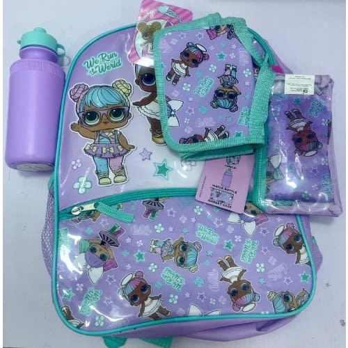 L.o.l. Surprise - 16" - 5-piece Backpack Set - Purple