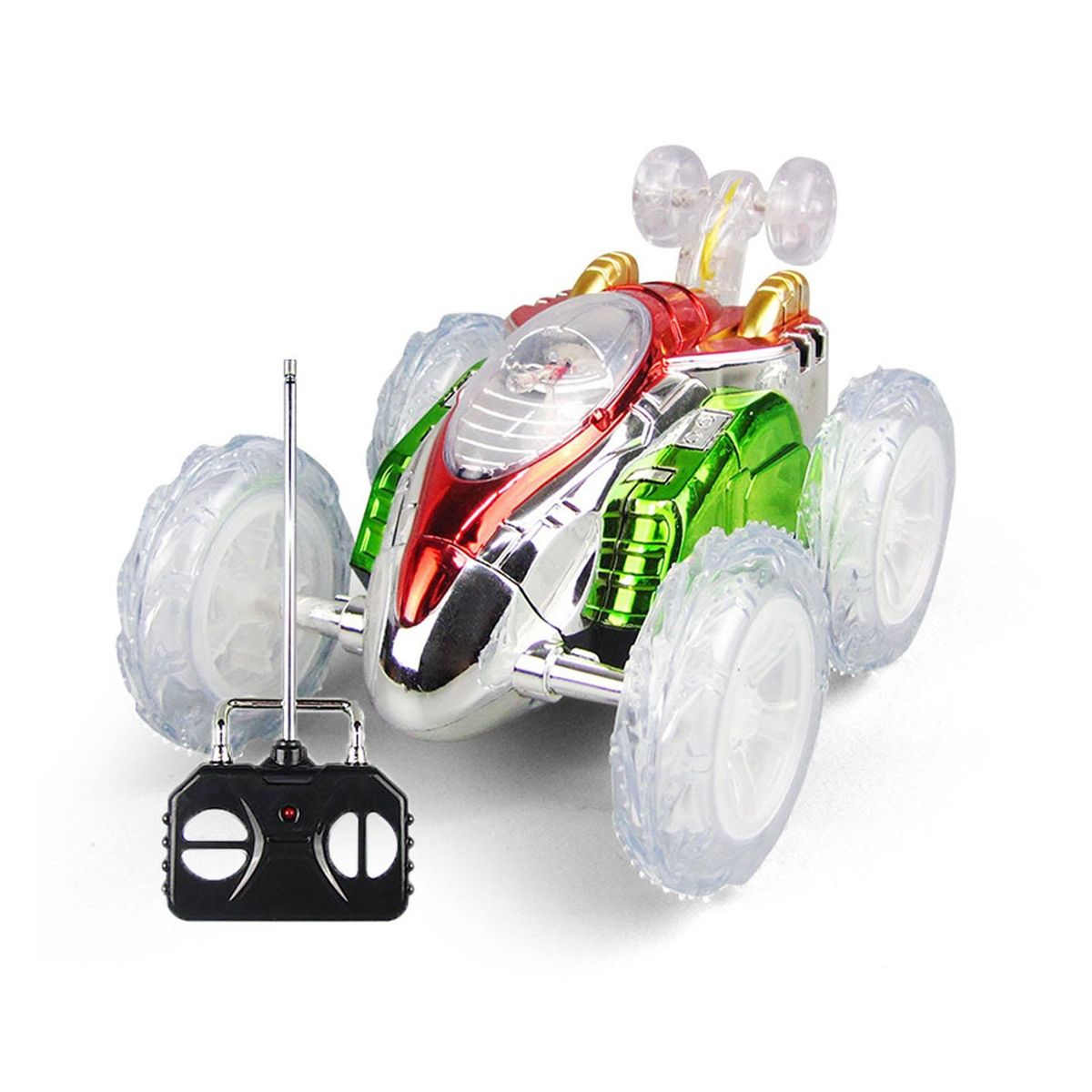 Stunt Car Toy RC Stunt Car Off-Road Vehicle Toy Clear