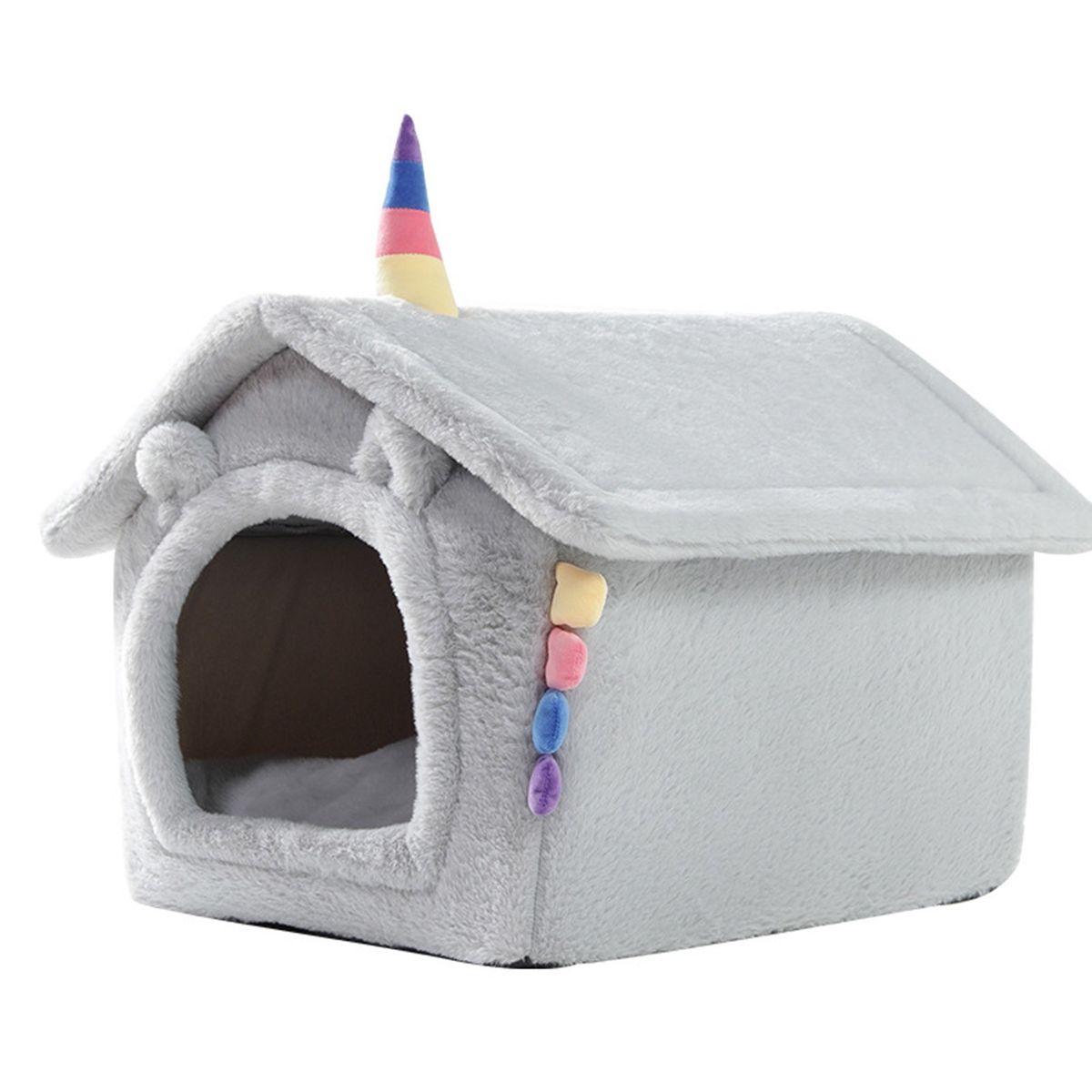 Fodable Indoor Pet House,Cat Bed Removable And Washable