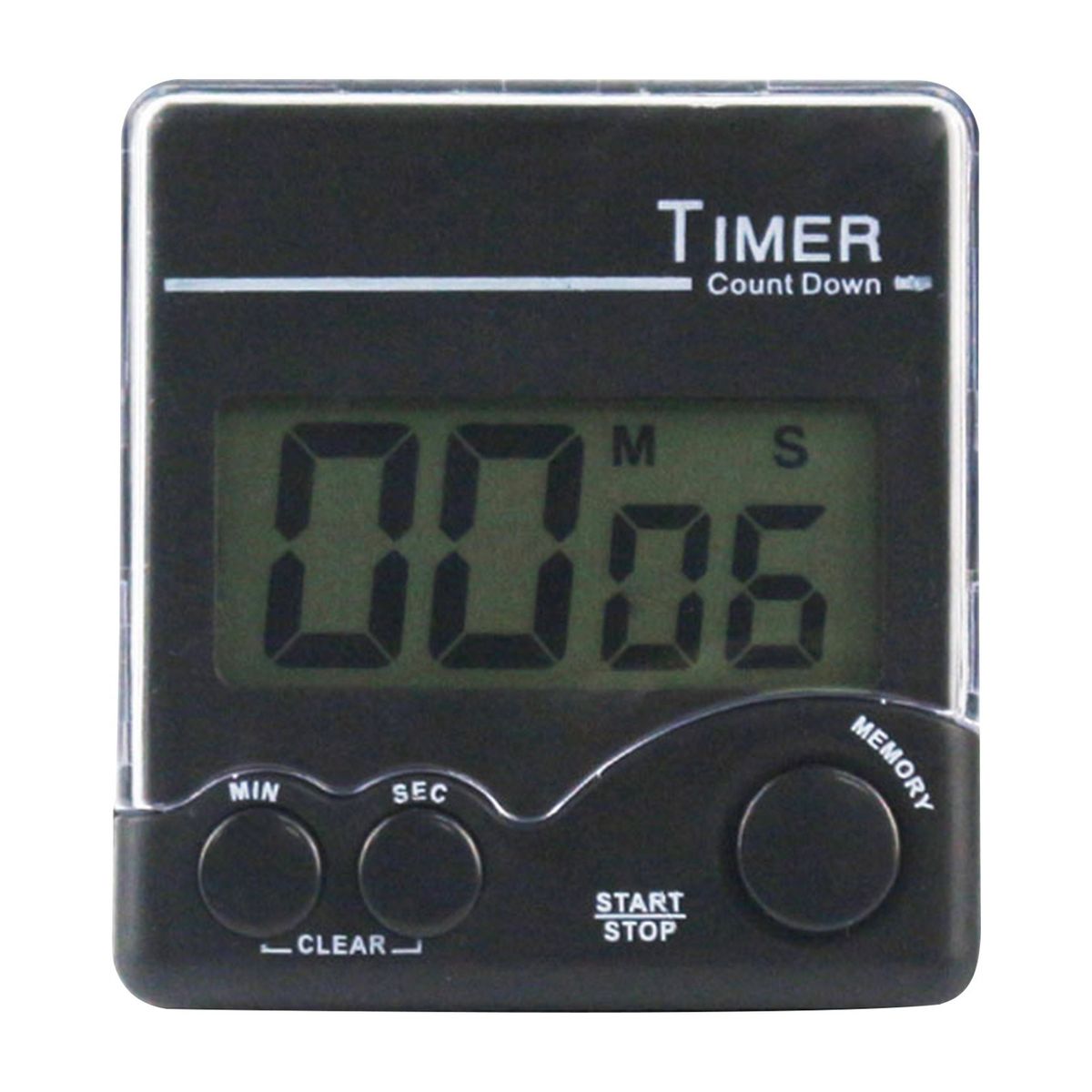 Digital Kitchen Timer With Strong Magnet Back Stand Loud