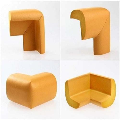 Corner Protector For Sharp Edges - 4 Pieces - Yellow