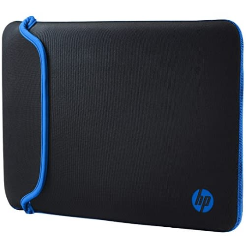 Reversible Neoprene Sleeve For Laptop/chromebook/mac - 11.6 Inch - Black & Blue