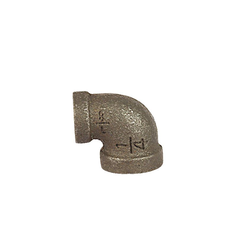 Malleable Iron Fitting Elbow Black 1/4