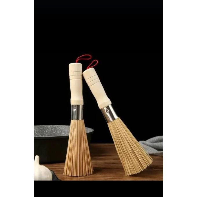 Bamboo natural long handle bamboo brush kitchen cleaning products do not harm the pot dish