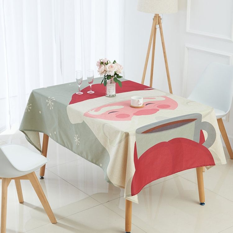 Tablecloth Household Encrypted Linen Waterproof Tablecloth