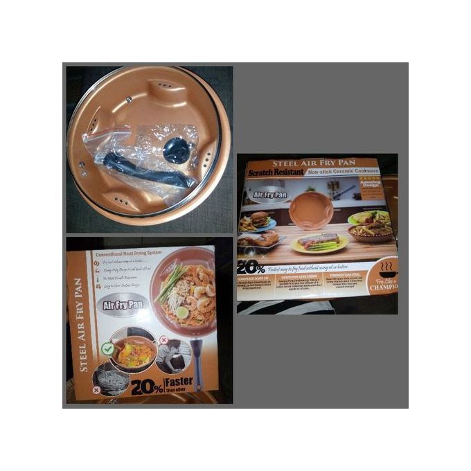 Non Stick Steel Air Fry Pan