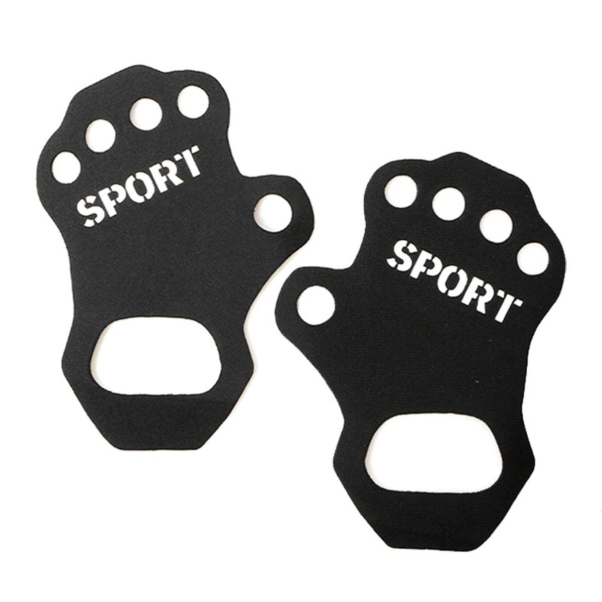 Palm Protector Grip Pro Ultralight Sweat-absorbing for Weightlifting Black