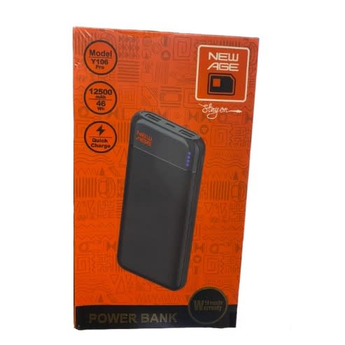 Quick Charge Power Bank Fast Charge - 12500mAh