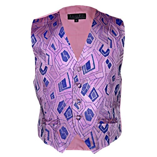 Colorful Classic Patterned Waistcoat - Multicolor - MWC-1425
