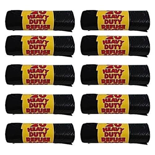 Disposable Heavy Duty Waste Dust Bin Nylon - 10 Packs