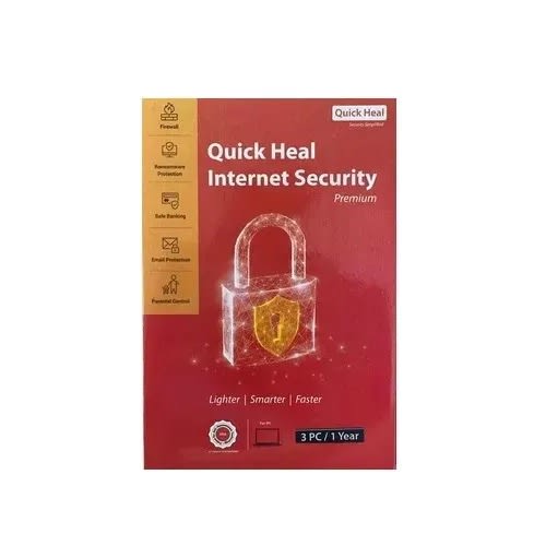 Quick Heal Internet Security - 3 Users - 1 Year