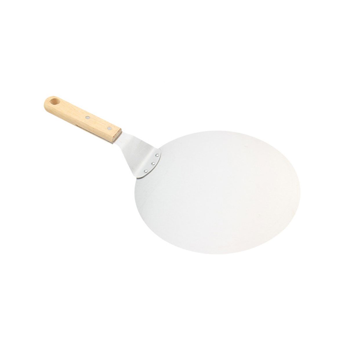 10inch Round Pizza Peel Stainless Steel Baking Shovel With